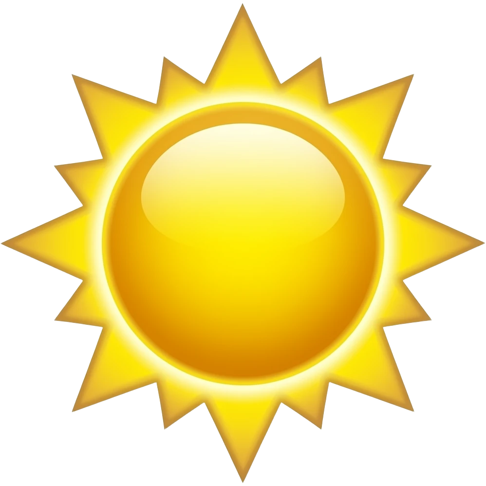 sun emoji