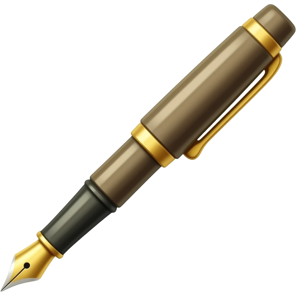 old writing pen emoji