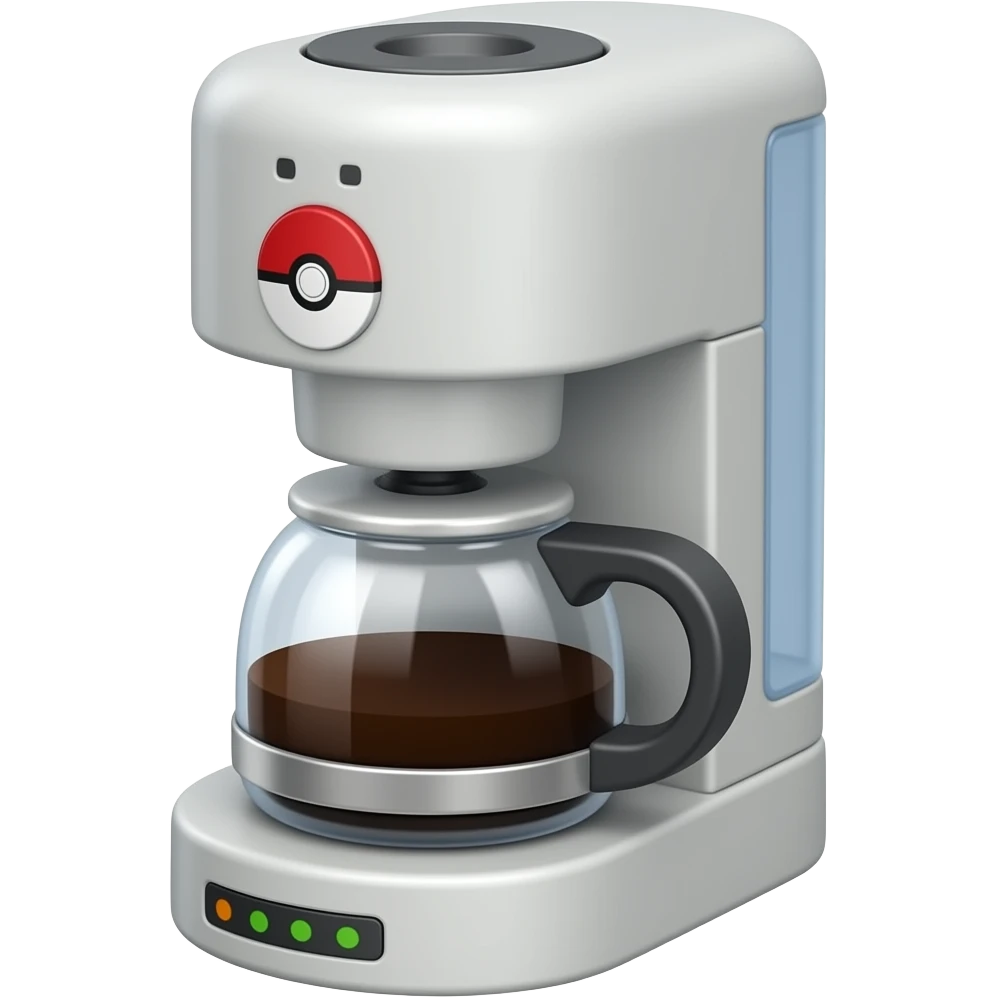 Pokémon coffee maker emoji