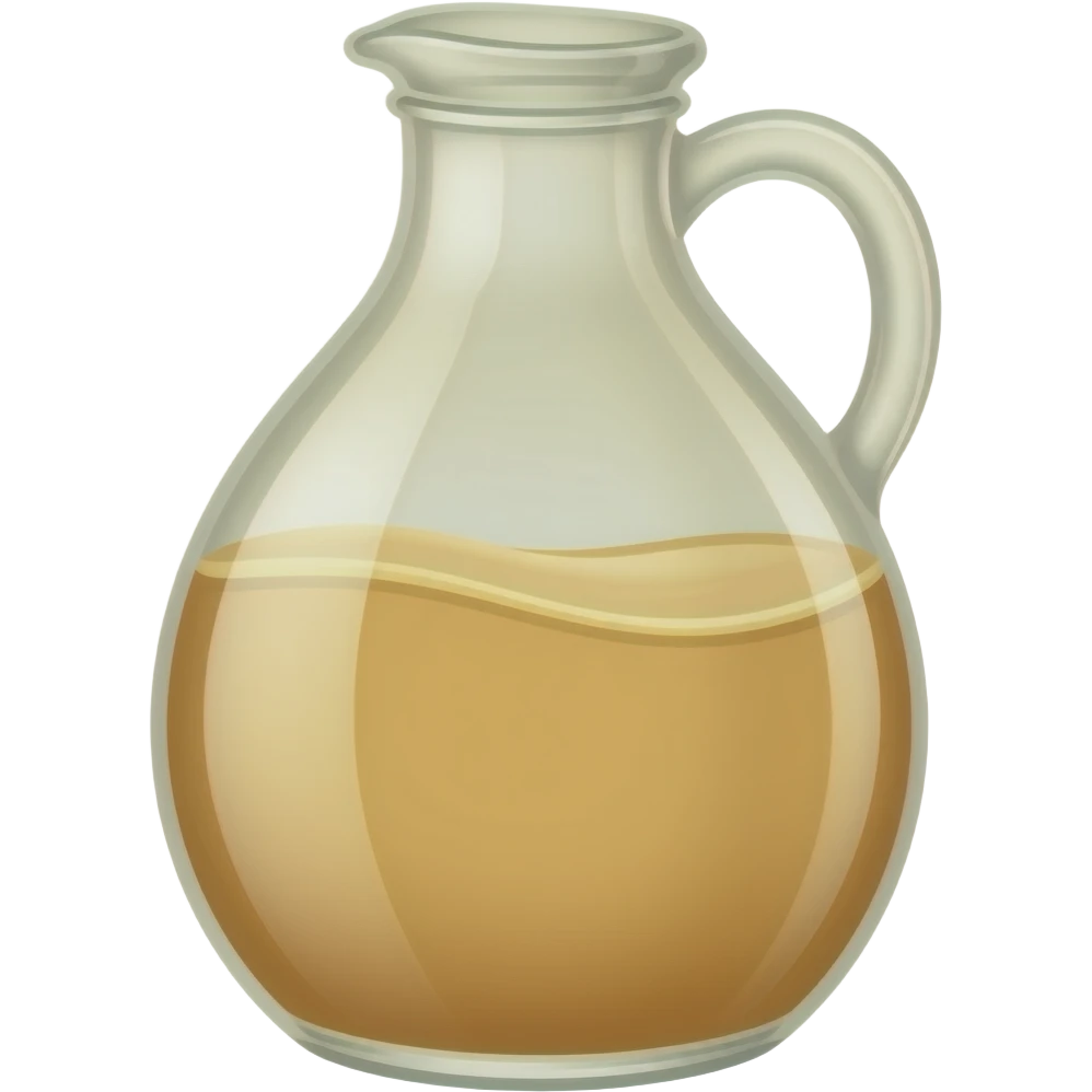 Vanilla flavored syrup emoji