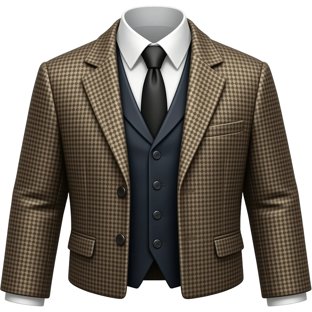 Sherlock Holmes jacket emoji