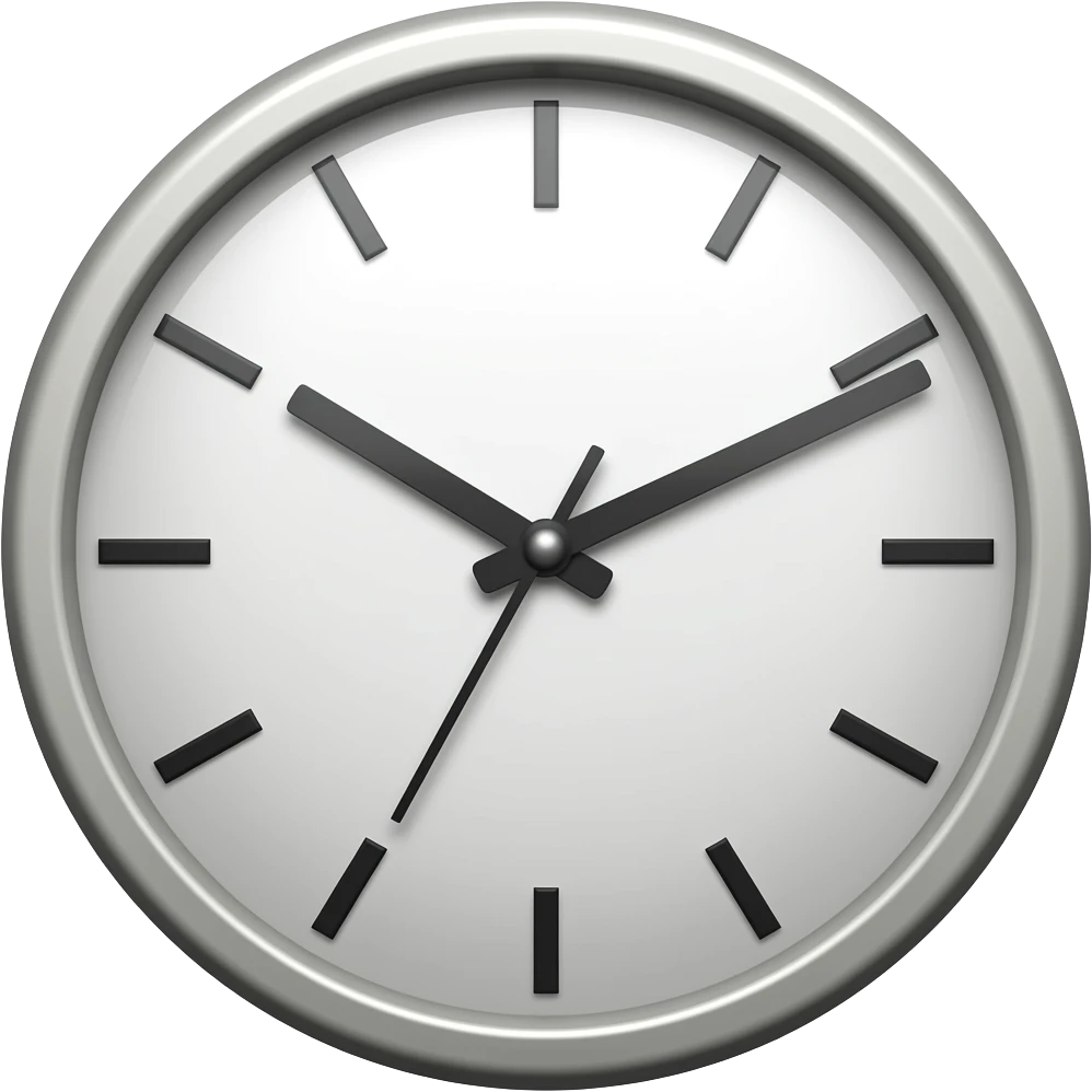 reloj emoji
