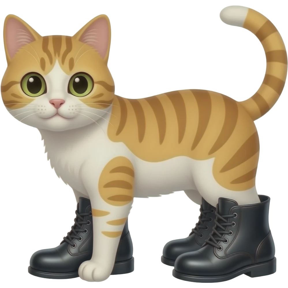 kot w butach emoji