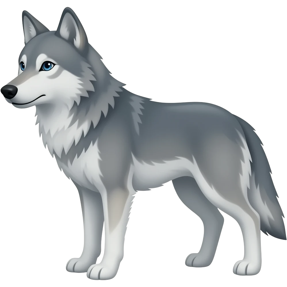 Wolf emoji