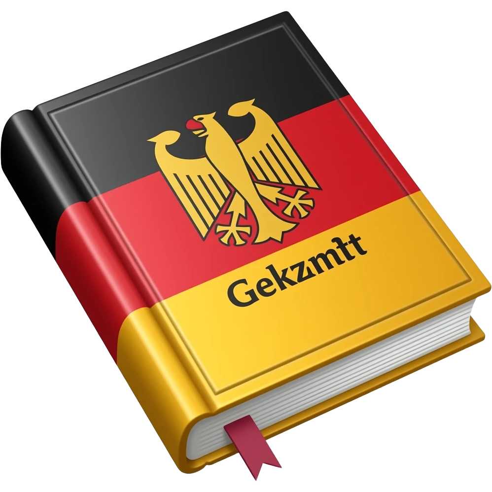 german grundgesetz book emoji