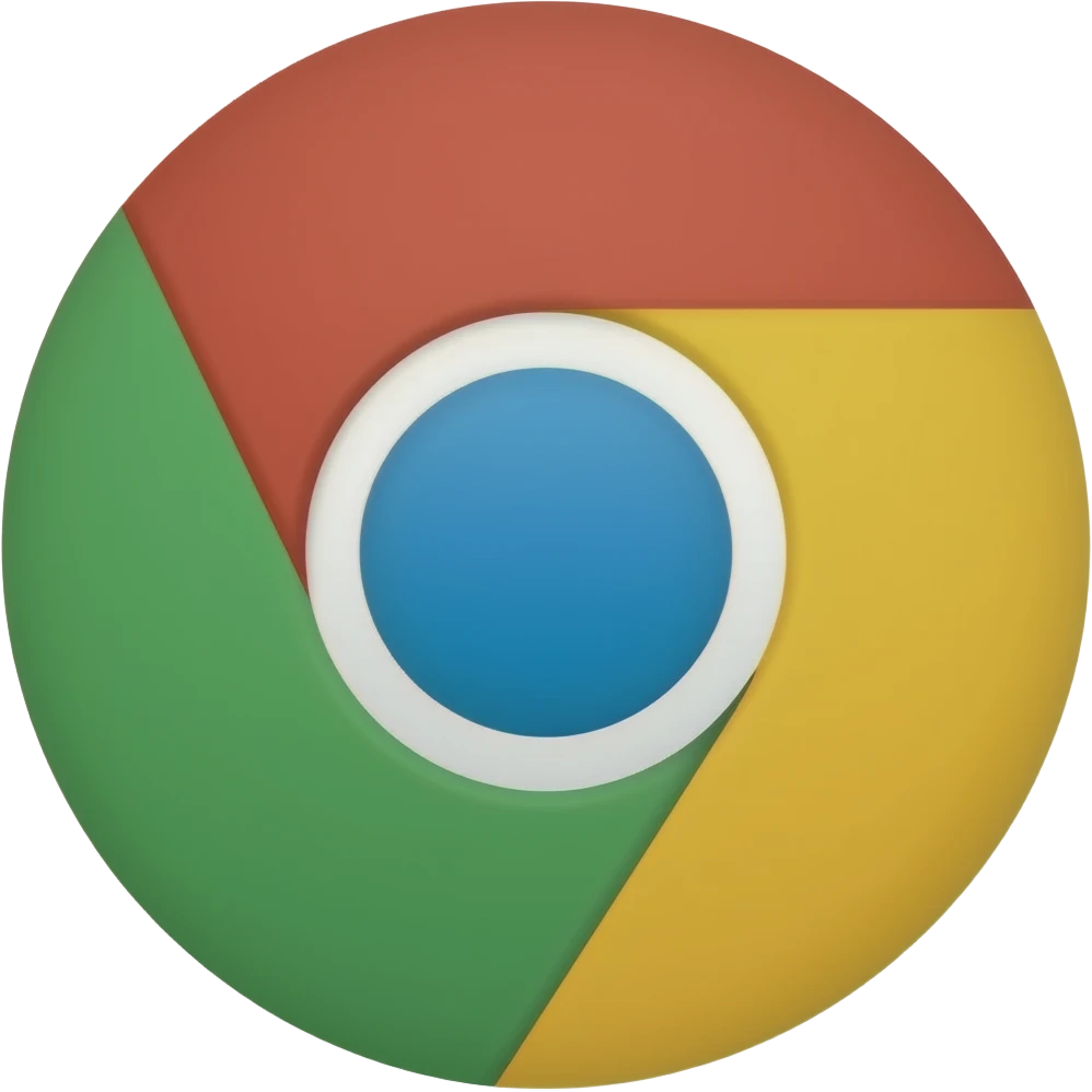 Google Chrome logo emoji