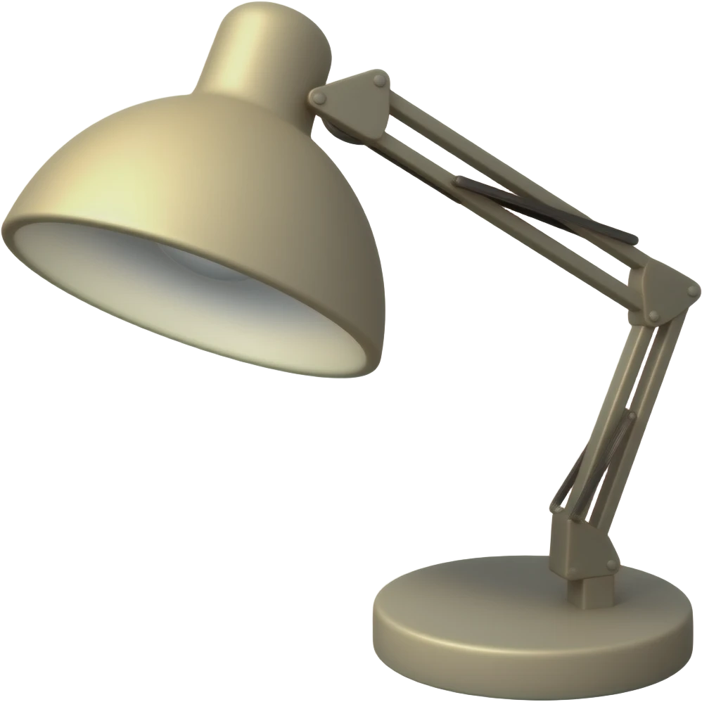 reading lamp emoji
