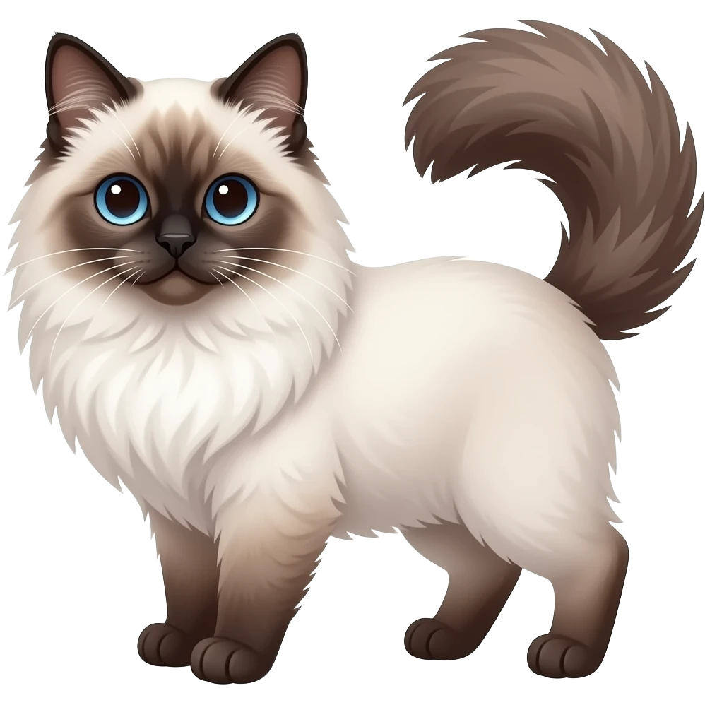 Ragdoll emoji