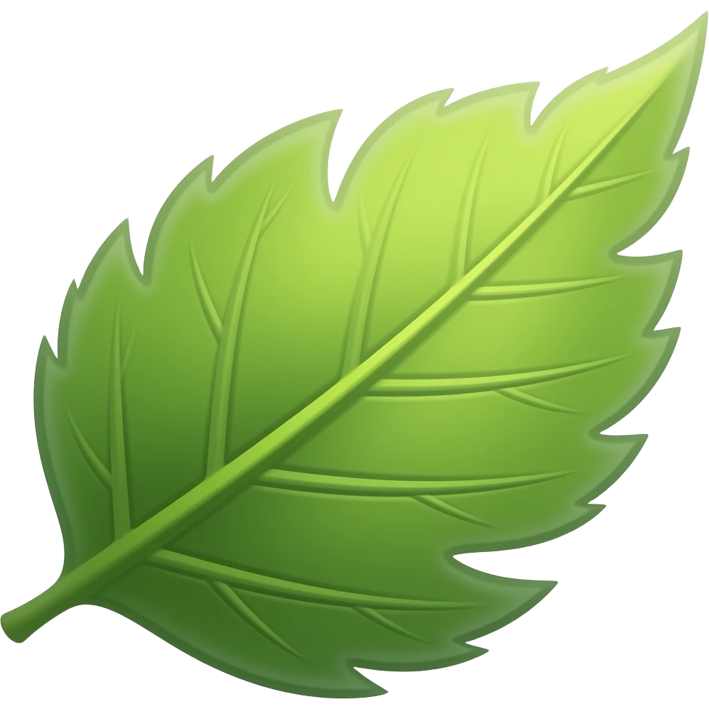 leaves emoji