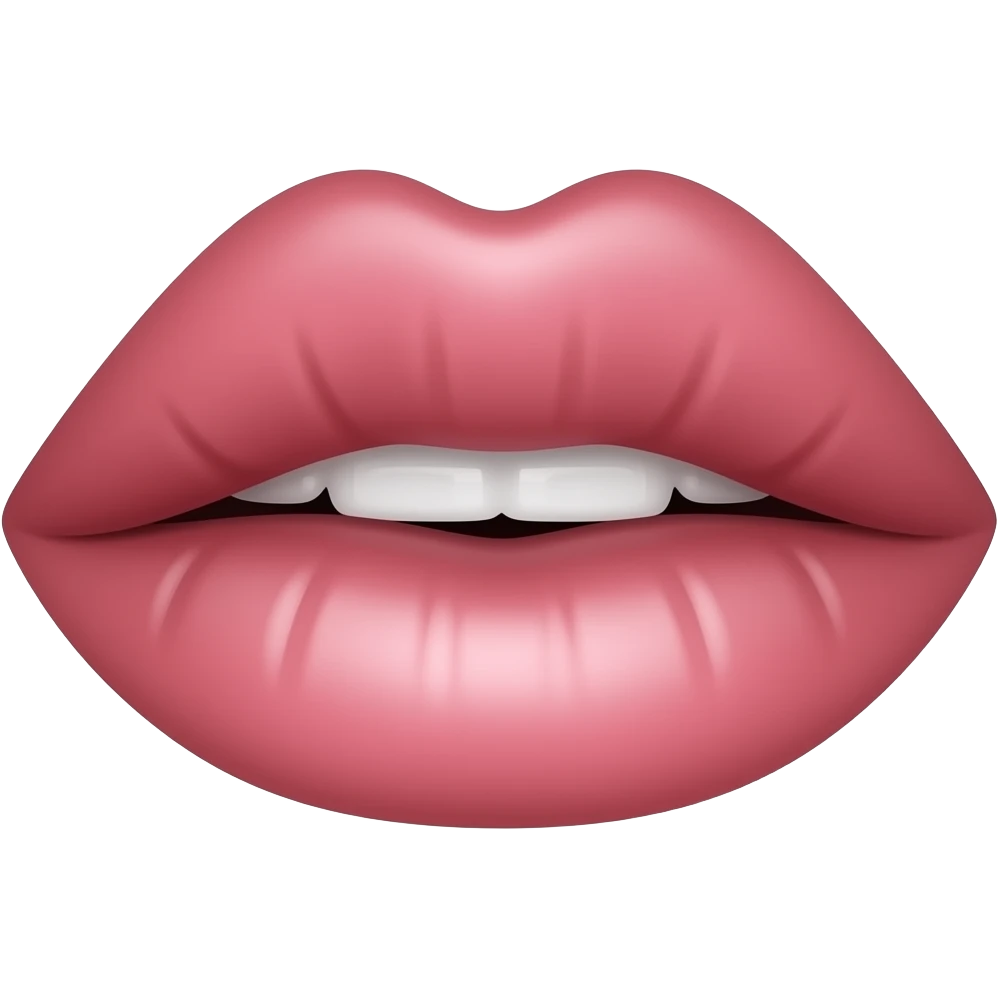 Lip emoji
