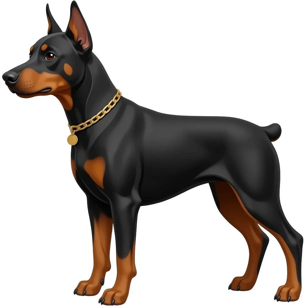 Doberman pinscher emoji