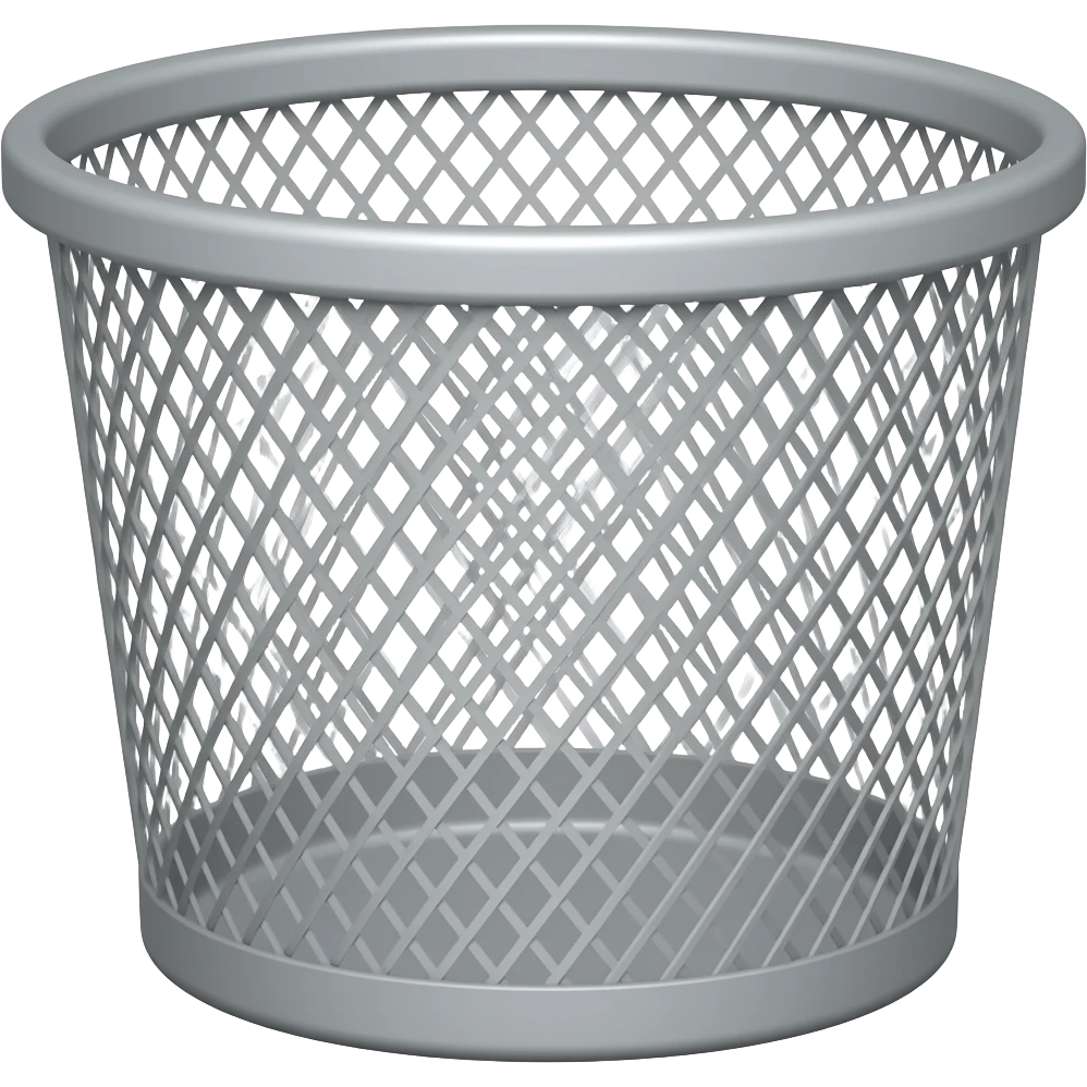 Wastebasket emoji