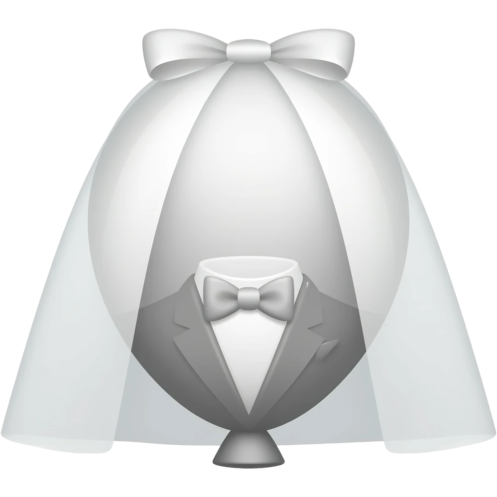 wedding baloon emoji