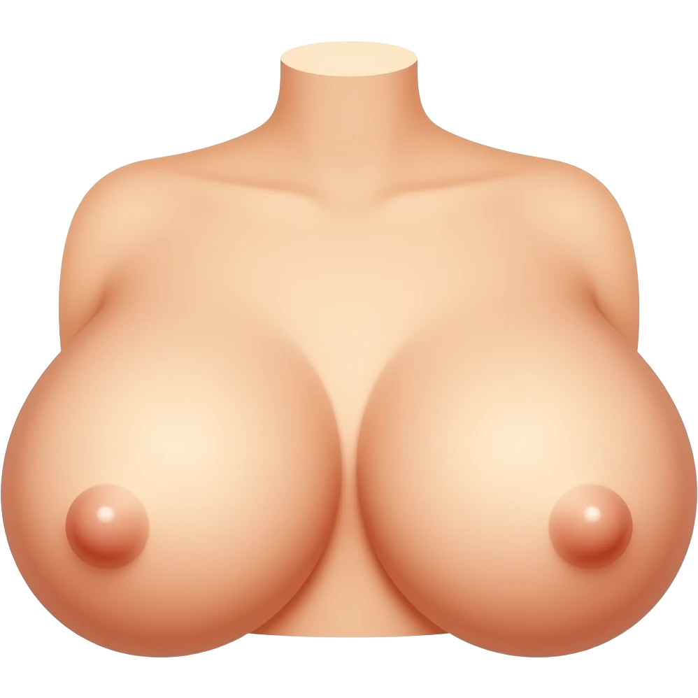Boobs nipples emoji