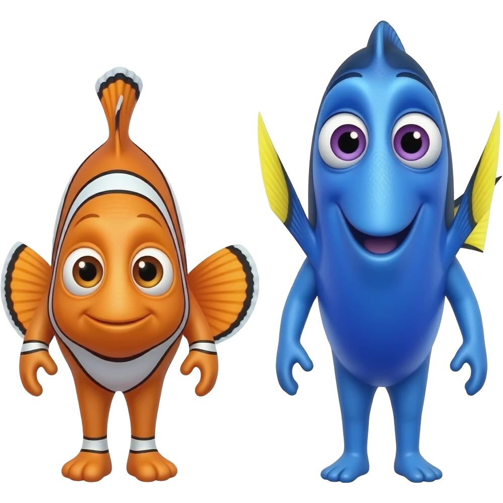 Nemo and dory emoji