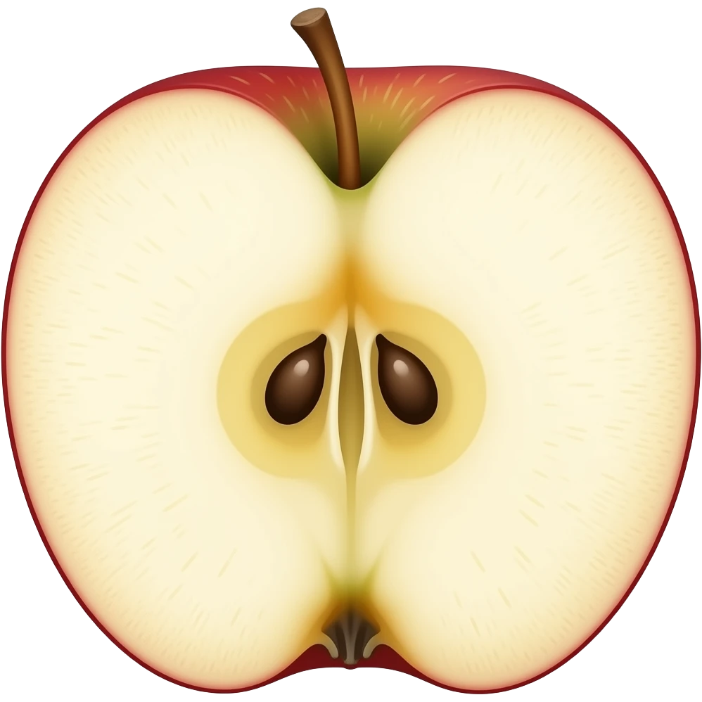Apple core emoji