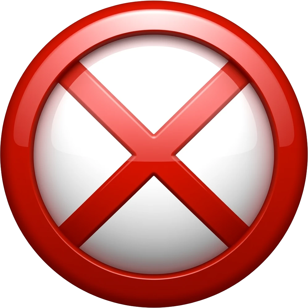 Prohibited emoji