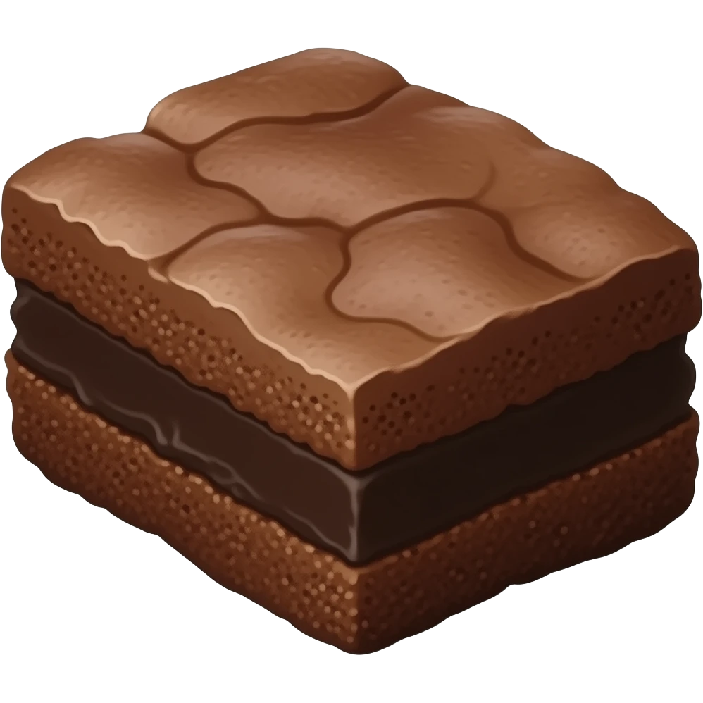 Brownie emoji