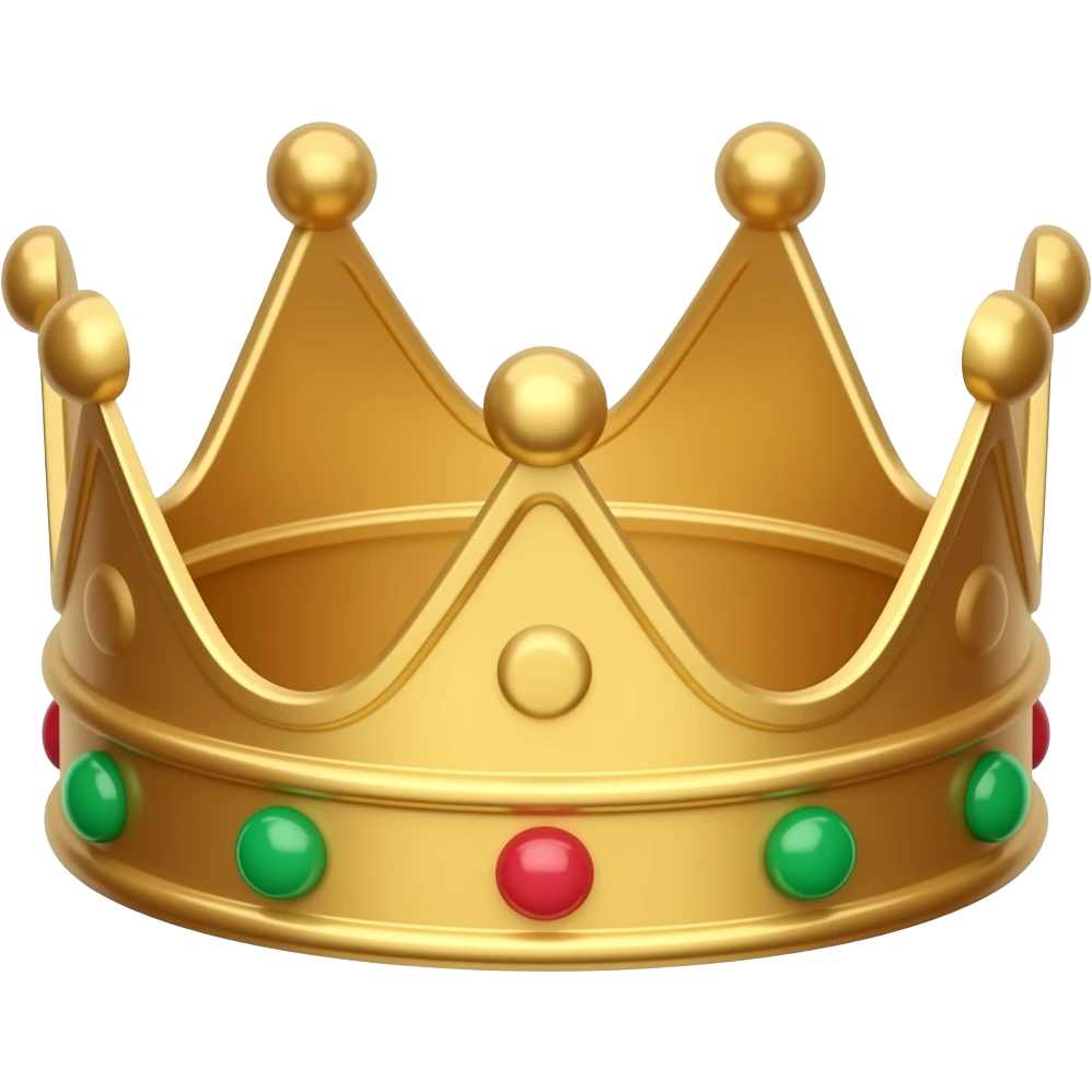 a crown emoji