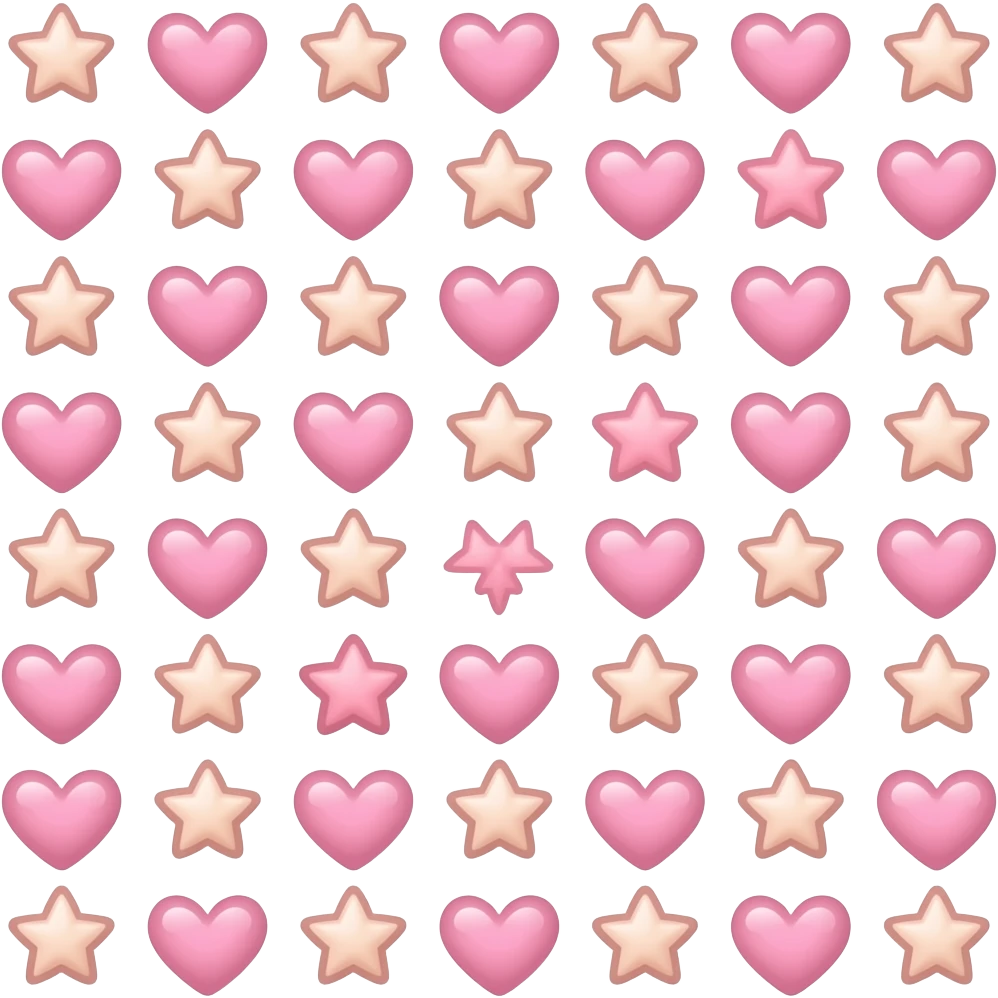 ☆♥︎♡☆ " emoji