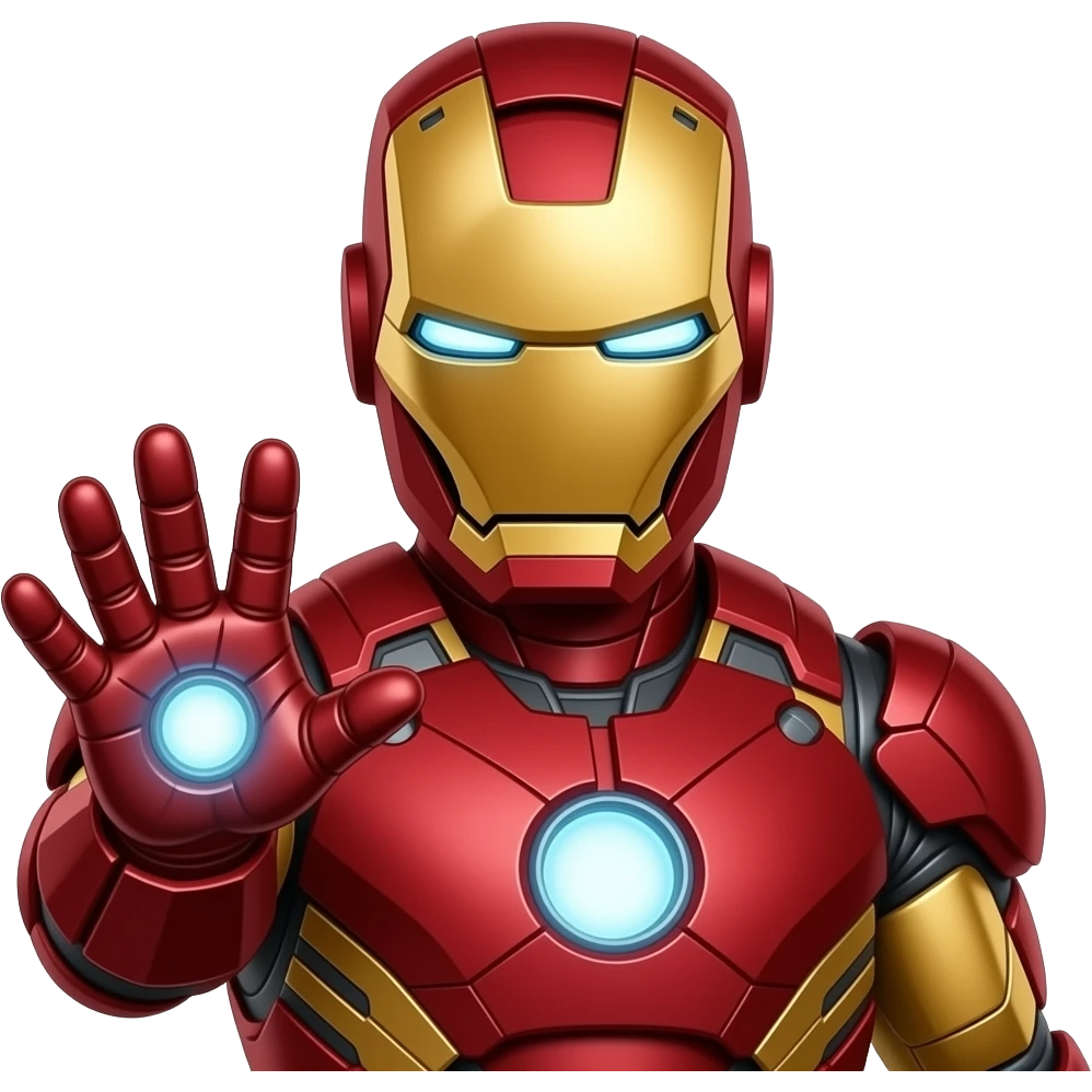 buatkan emoji Iron man emoji