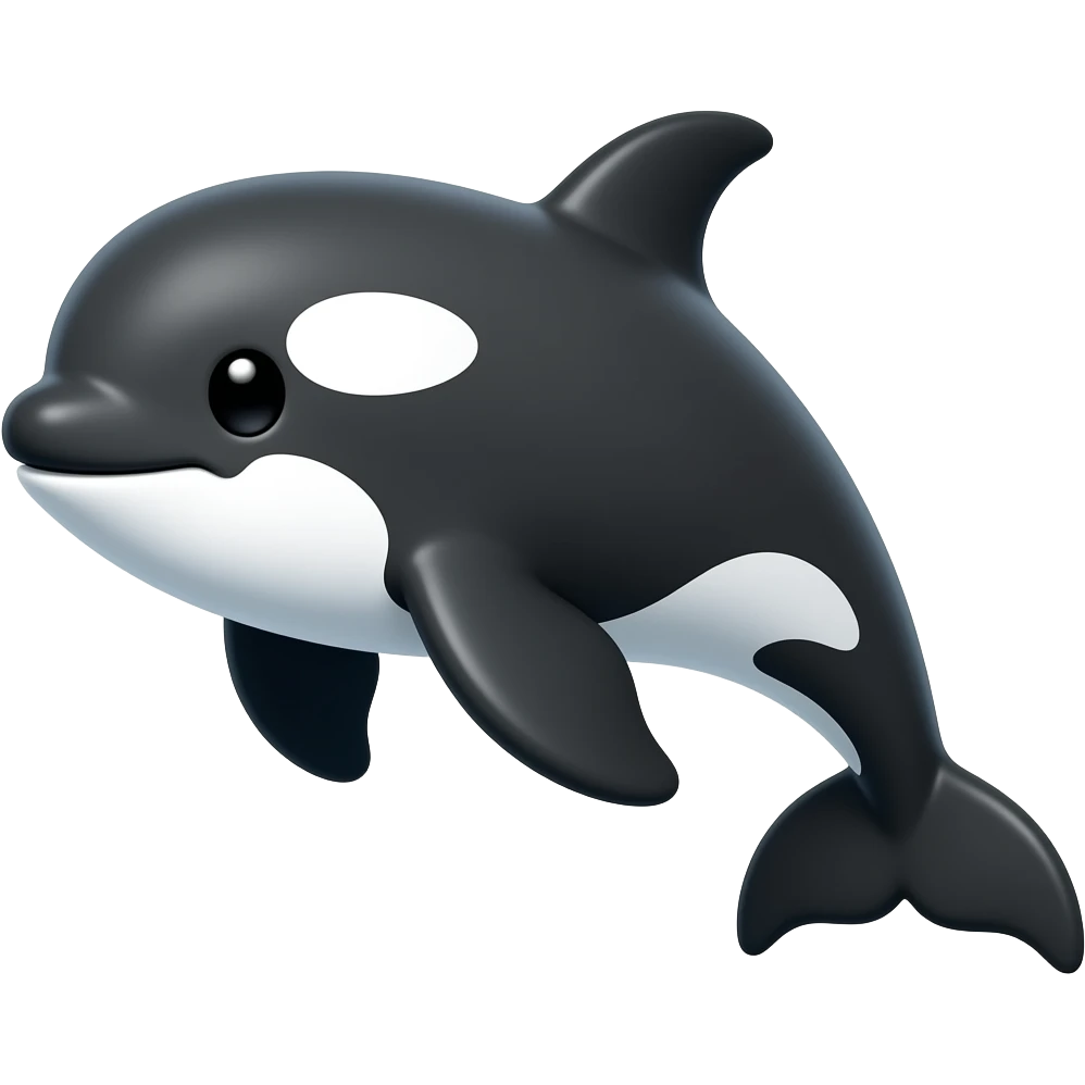Orca CUTE emoji