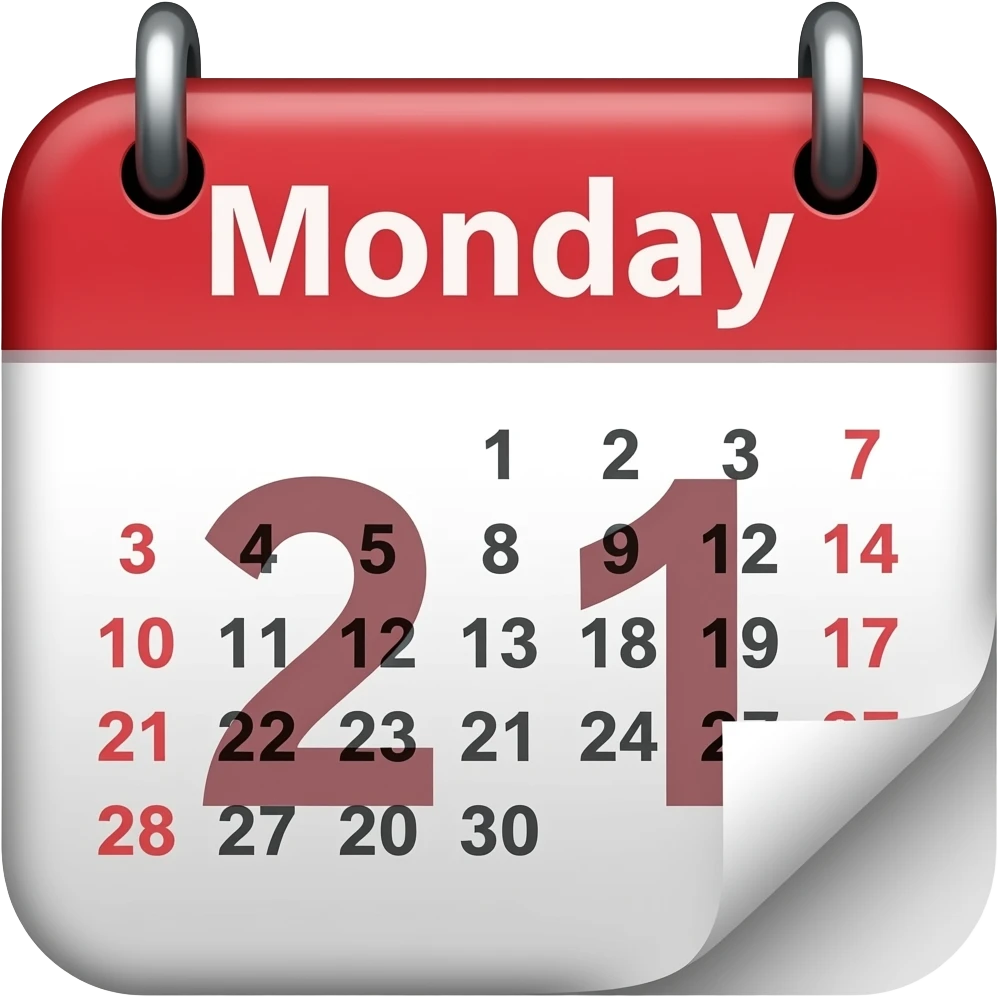 Monday emoji