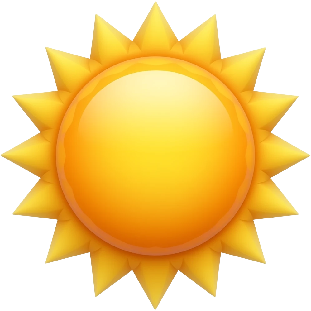 sun emoji