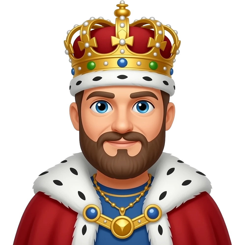 a king emoji