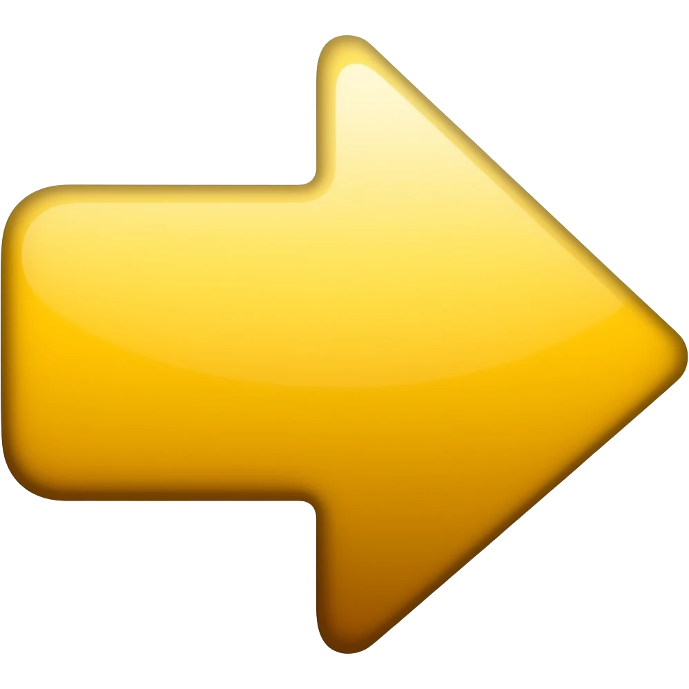 Yellow arrow pointing right emoji