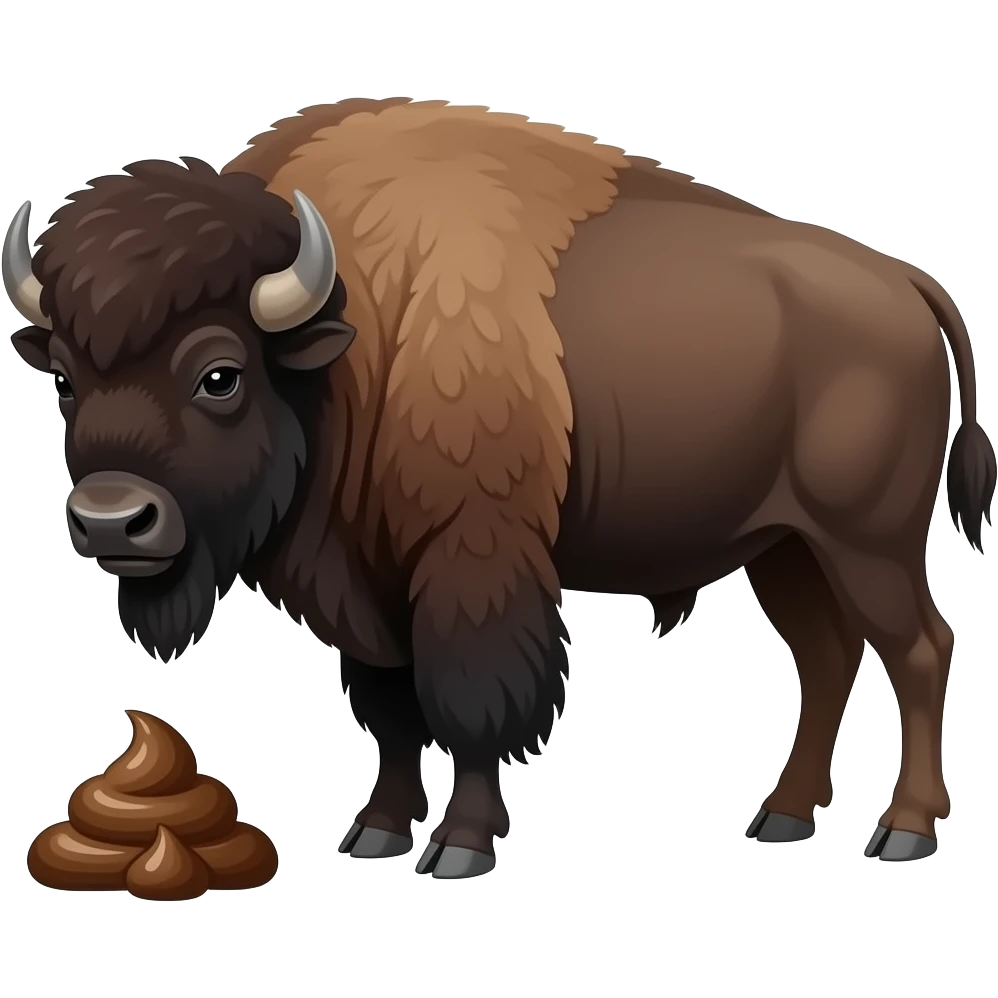 🦬💩اینارو ترکیب کن emoji