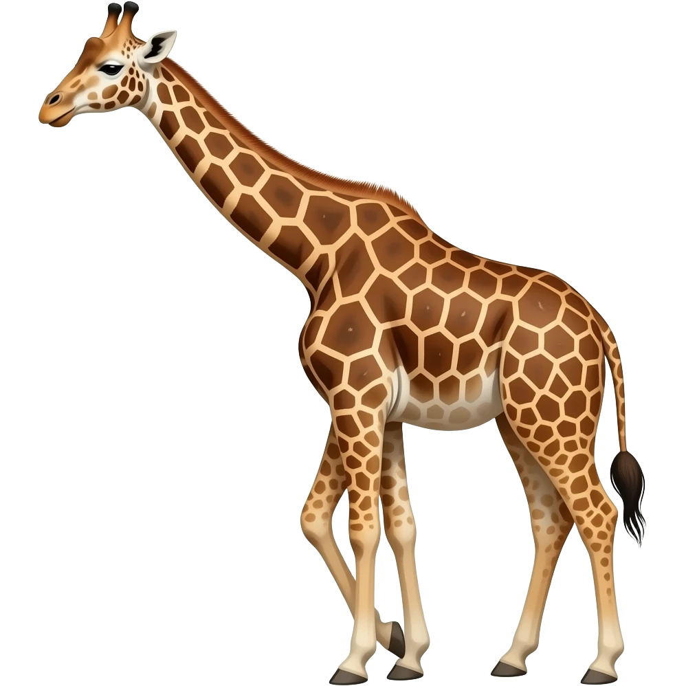 masai giraffe emoji