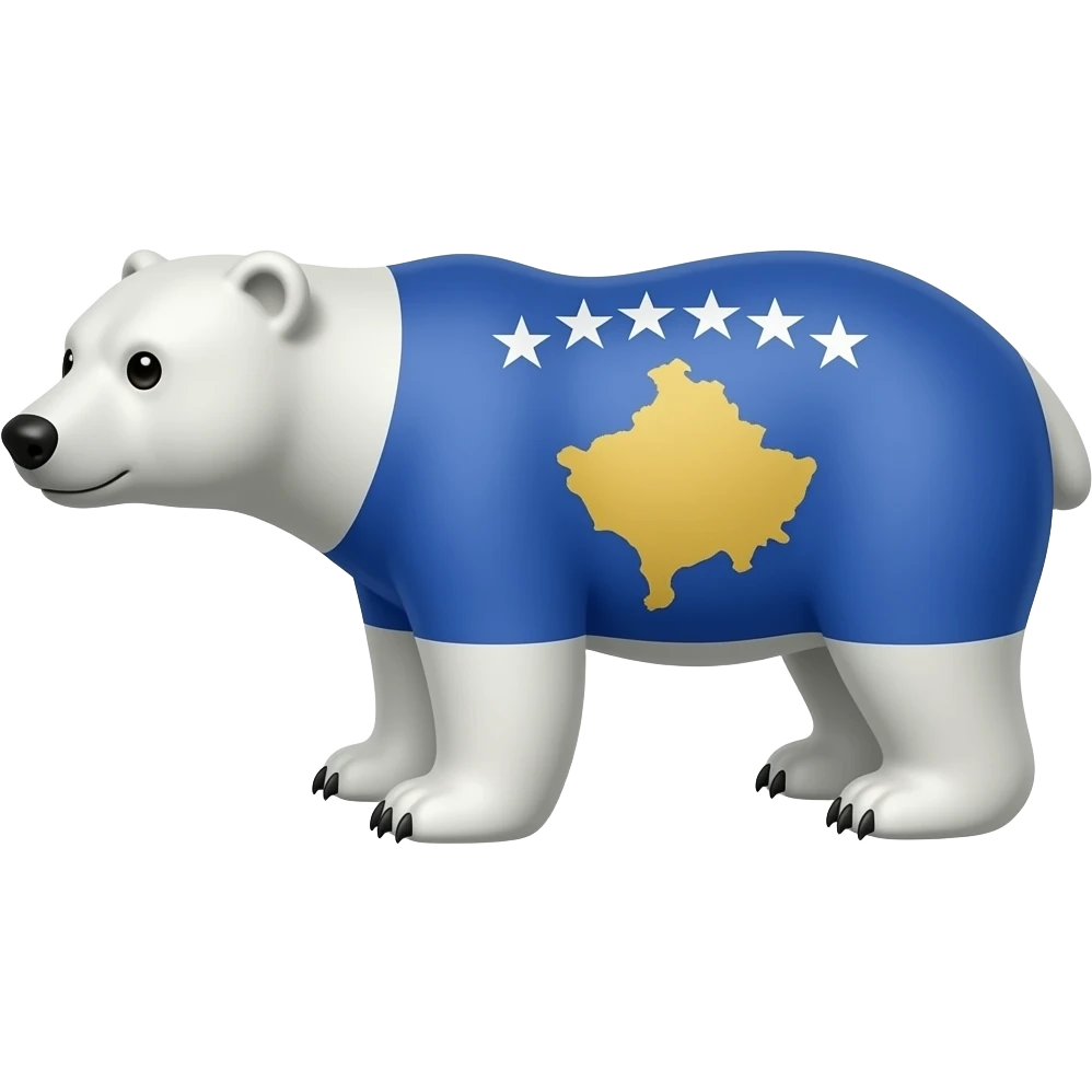 🐻‍❄️+🇽🇰 emoji