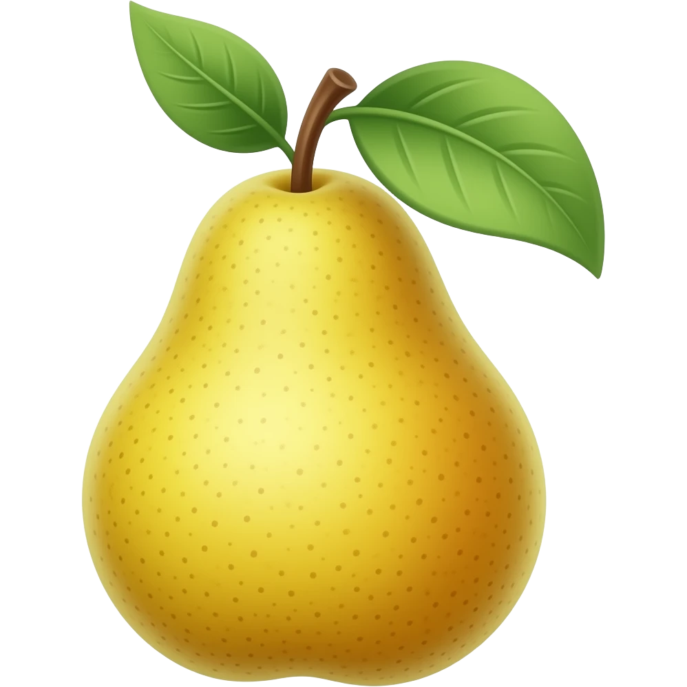Pear emoji