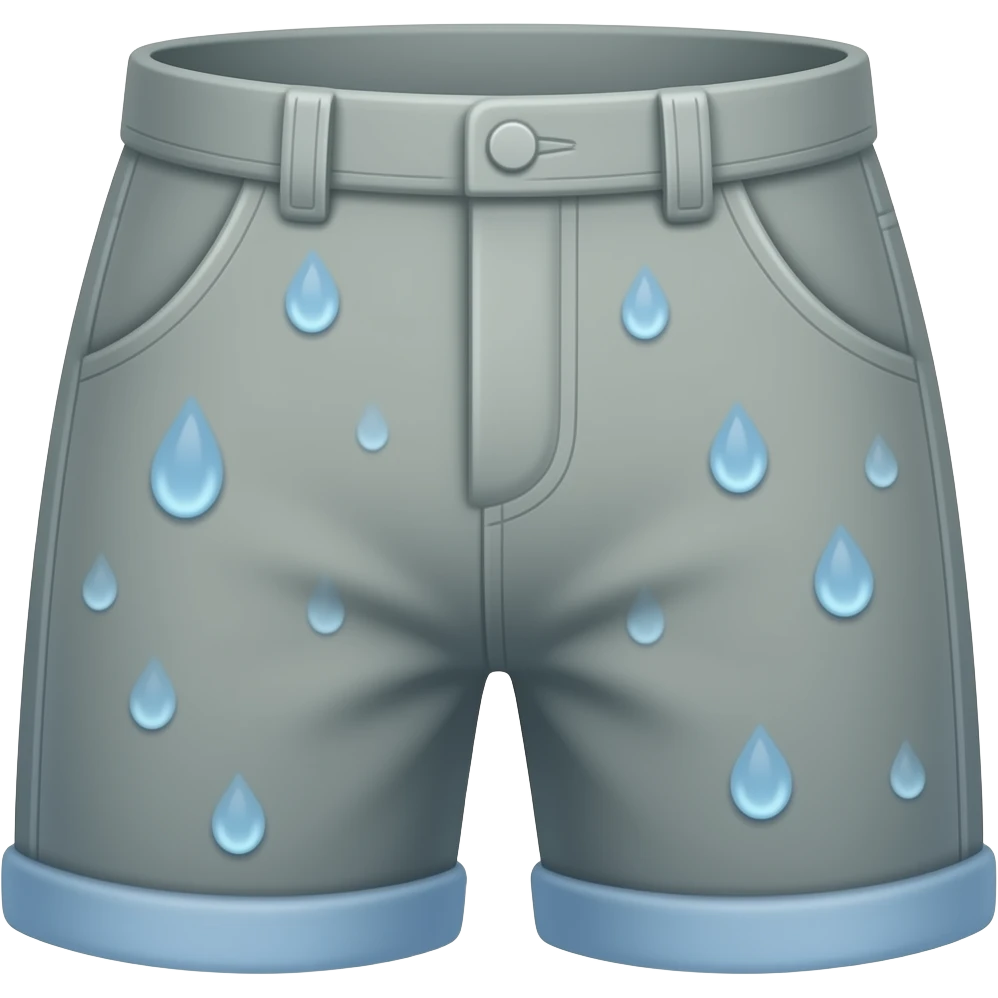 wet pants emoji