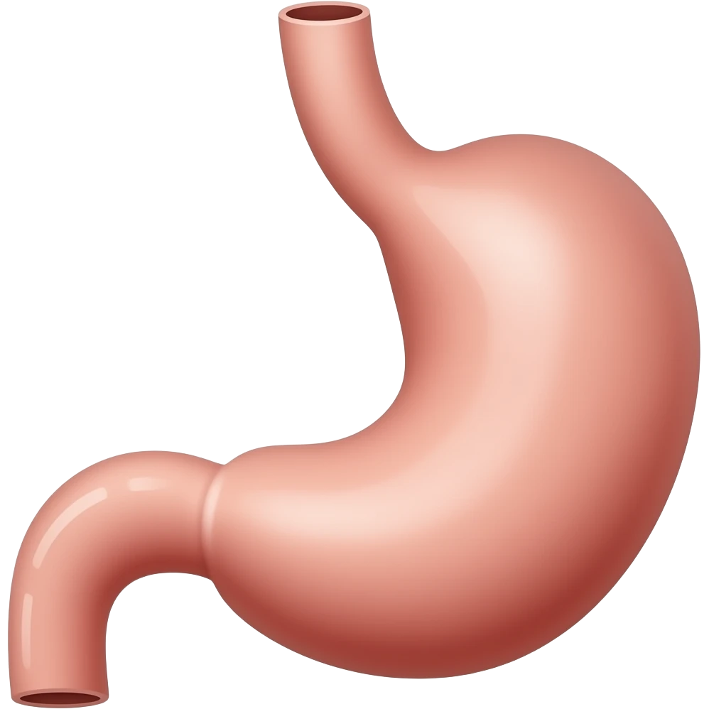 mouth and esophagus. do not include stomach nor intestine. emoji