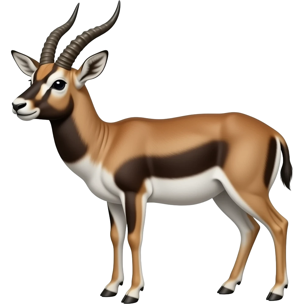Black antelope  blackbuck emoji