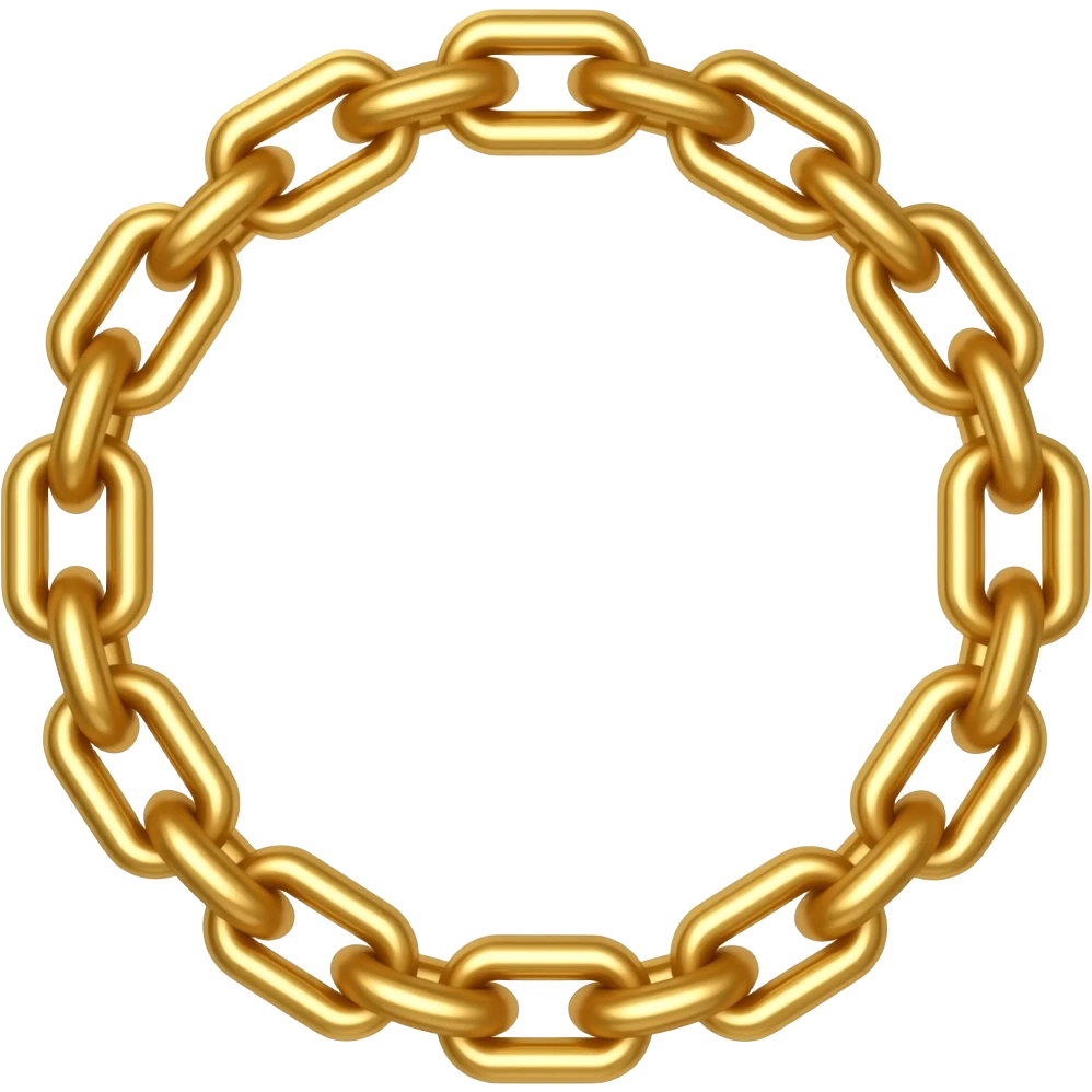 gold chain emoji