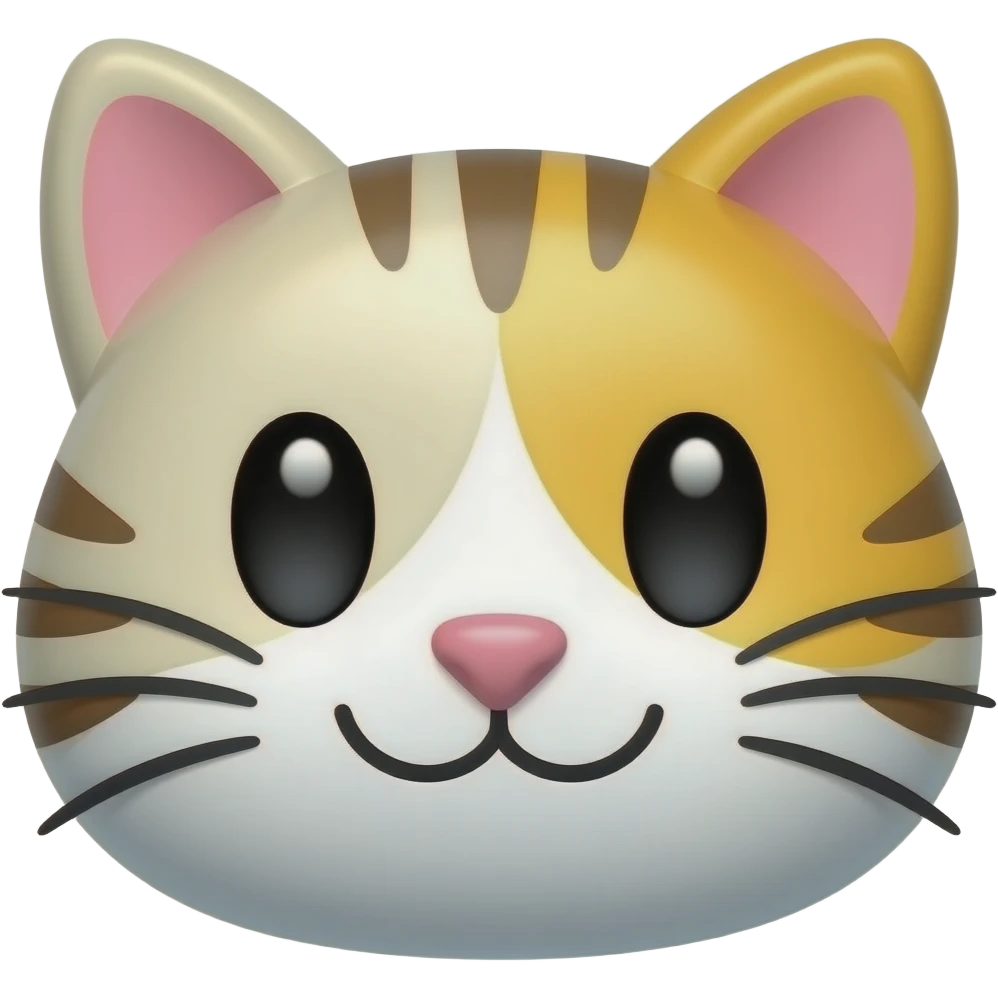 inflatable cat float ring emoji