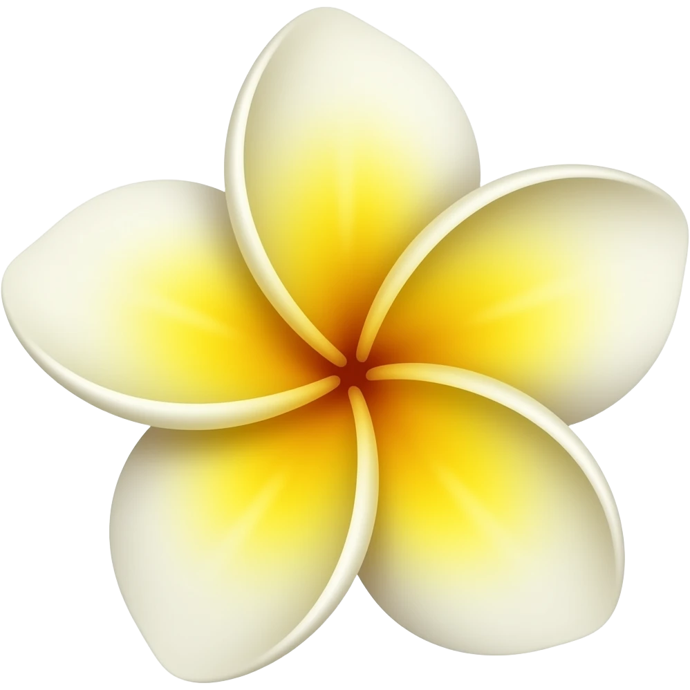 Plumeria Flower emoji