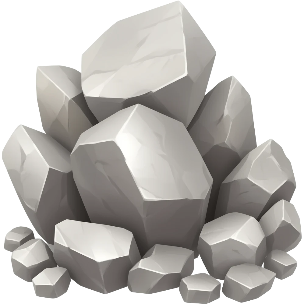 Lead Ore raw emoji