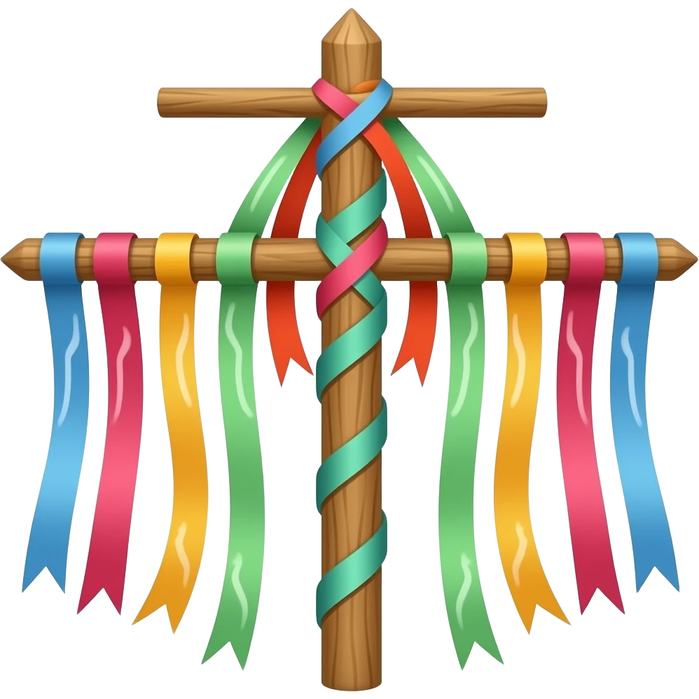 midsummer maypole emoji