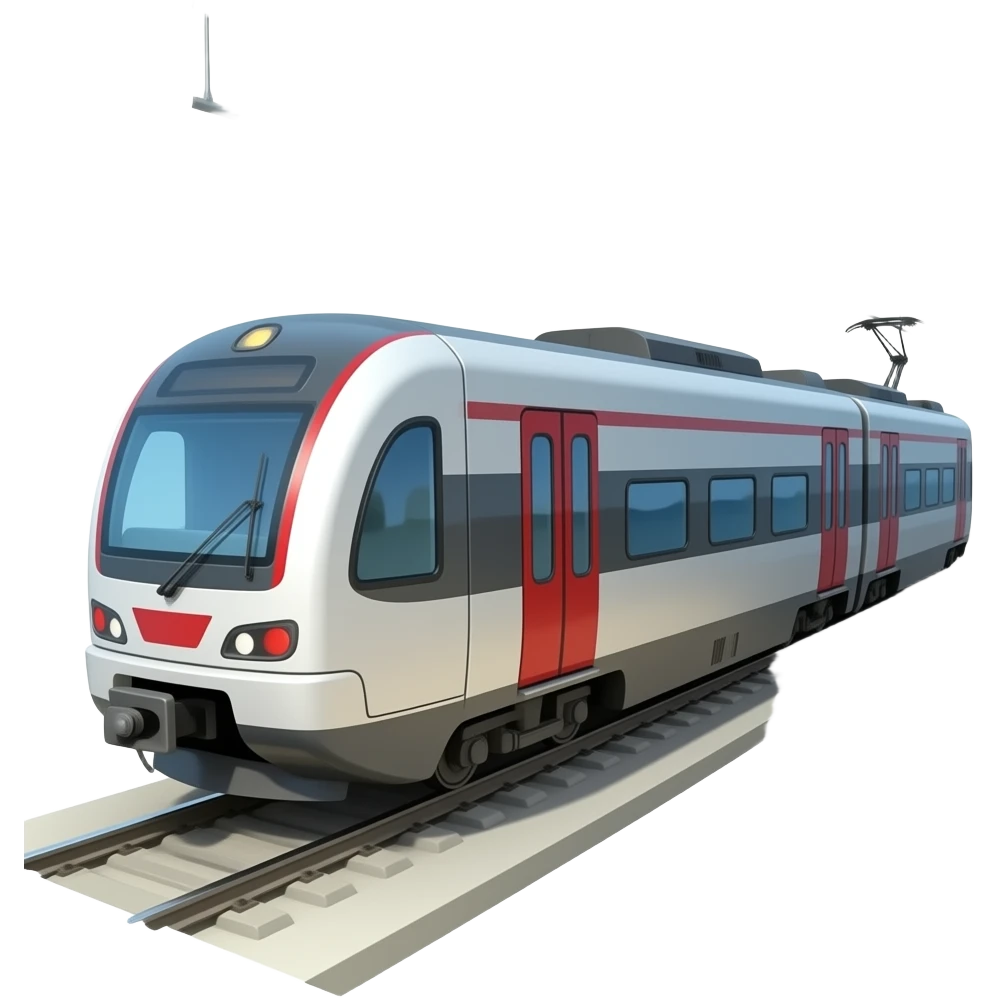 🚈🚃 emoji