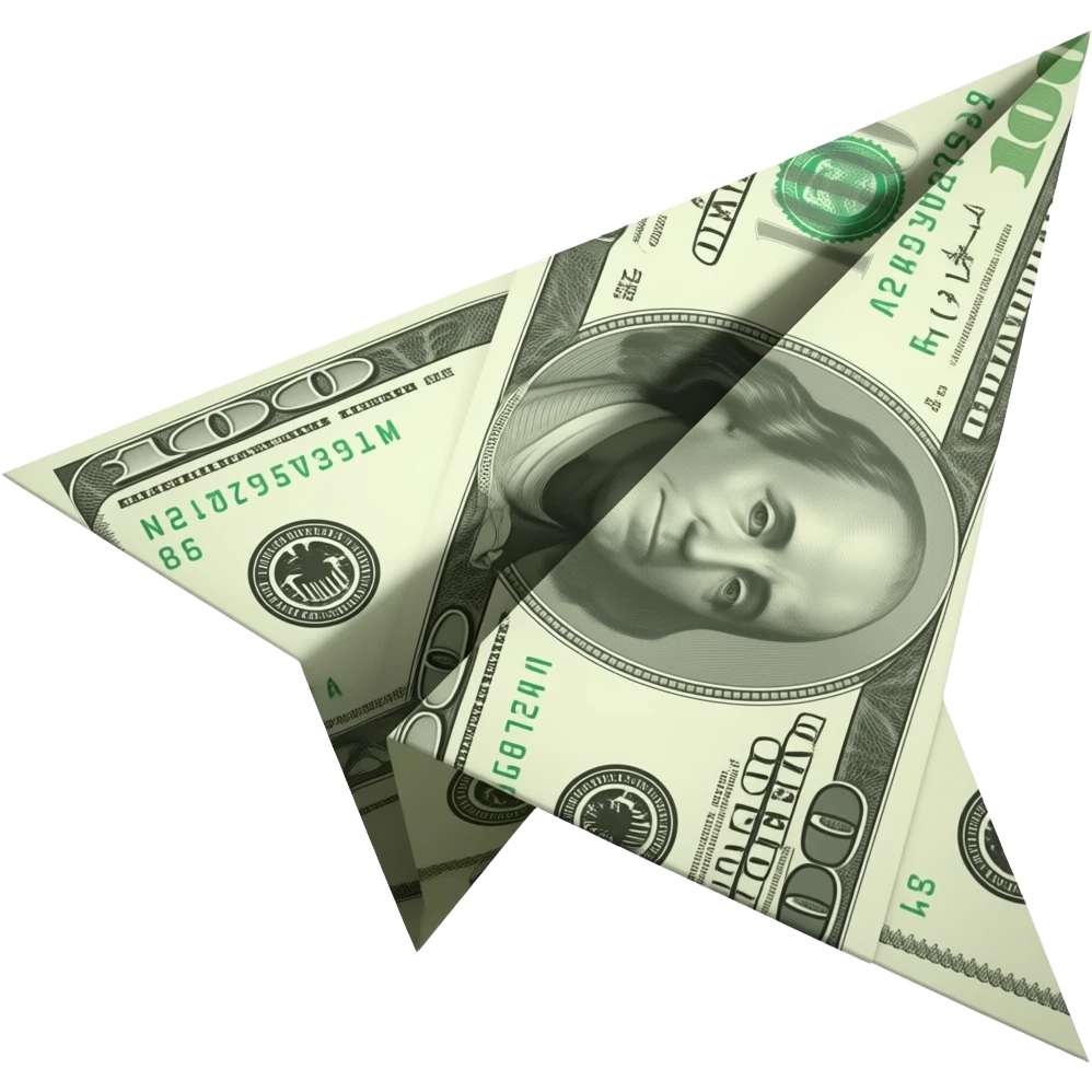 money paperplane emoji