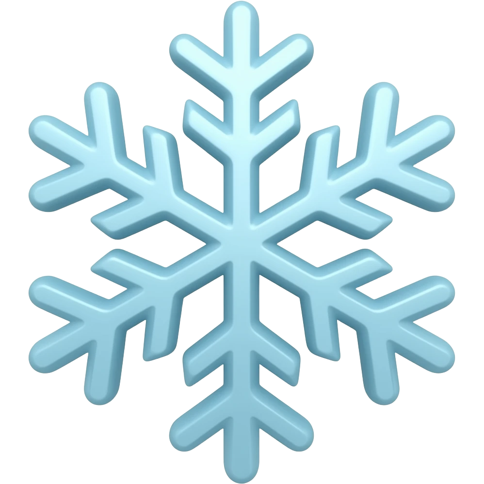❄️ emoji