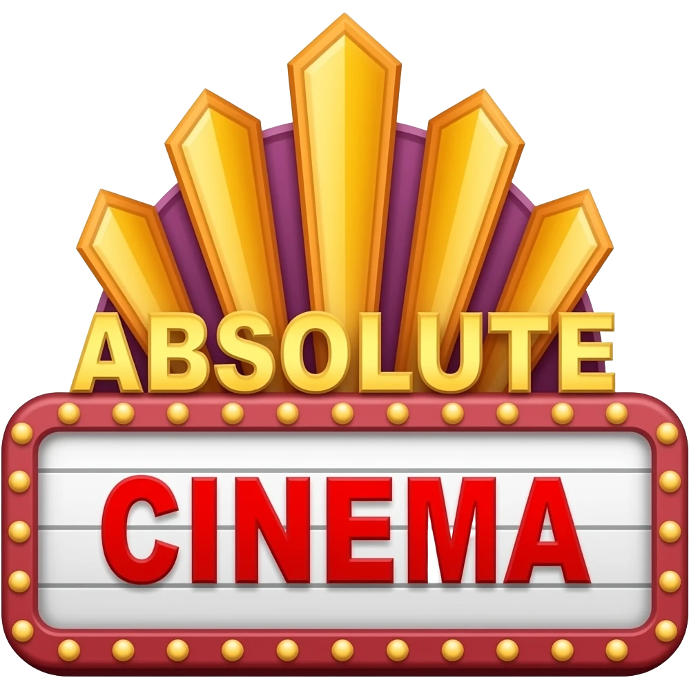 Absolute cinema meme emoji
