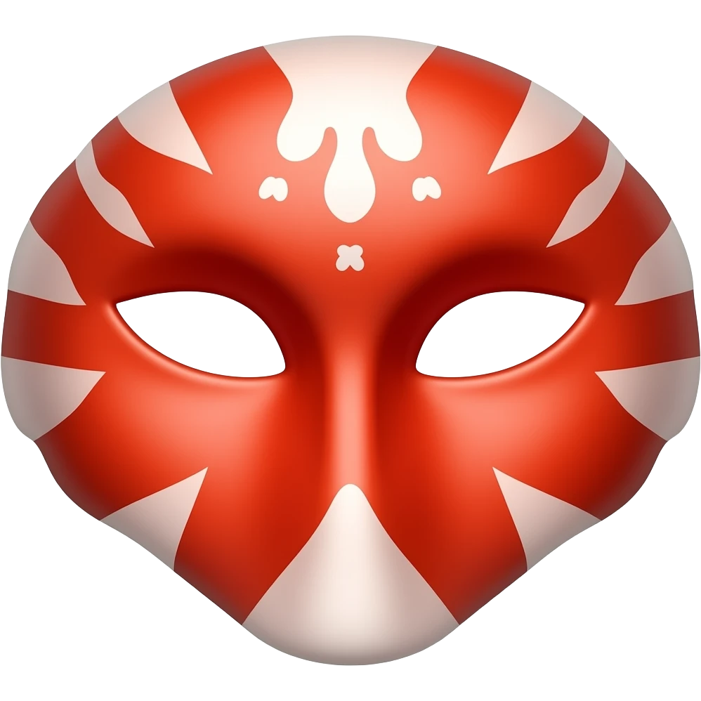Red Mask emoji