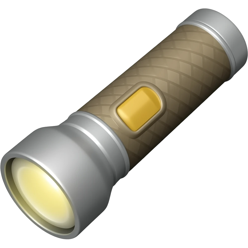 flashlight emoji