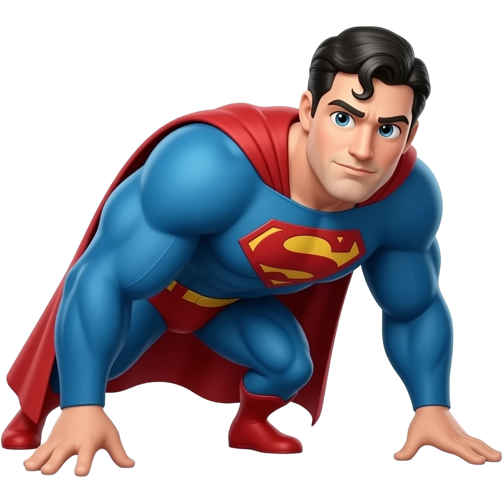 superman sushing emoji
