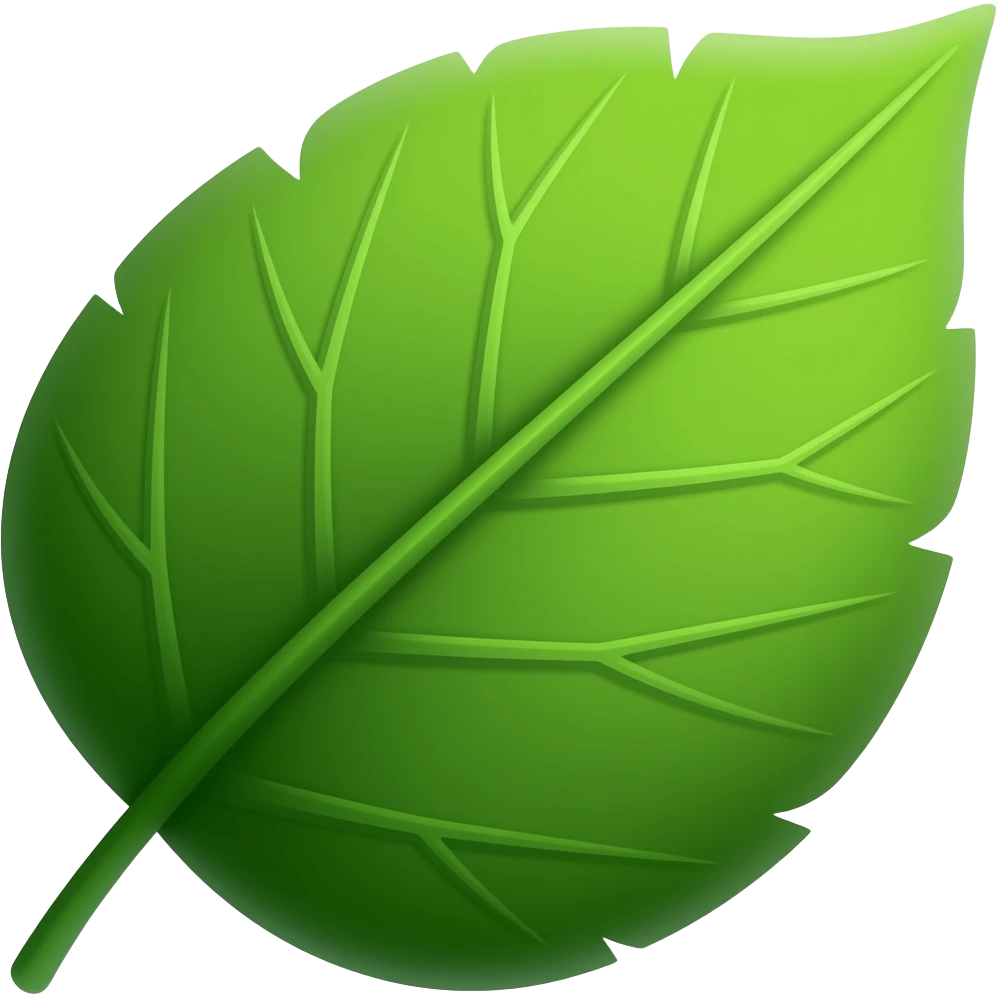 Leaf emoji